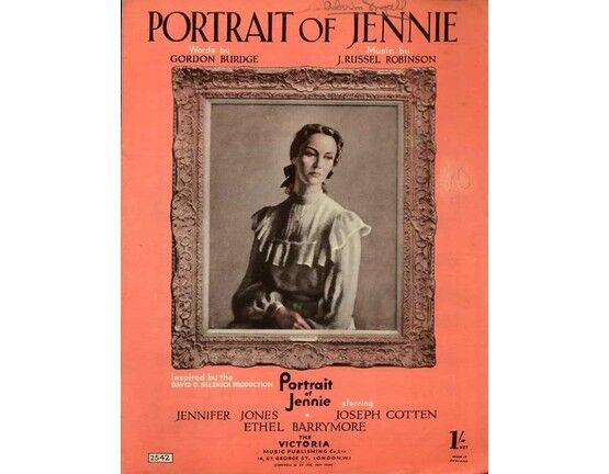 7303 | Portrait of Jennie - Song from 'Portrait of Jennie' featuring Jennifer Jones