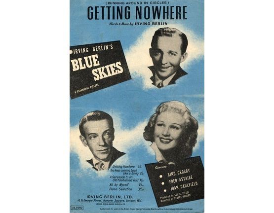 7334 | Getting Nowhere - Bing Crosby - Fred Astaire - Joan Caulfield