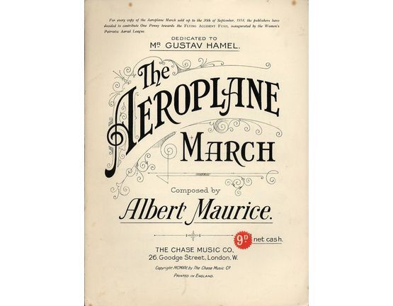 7339 | The Aeroplane March - Piano Solo