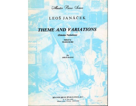 7418 | Theme and Variations (Zdenka Variations) - Master Piano Series