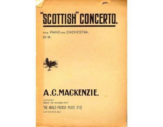 7513 | Scottish Concerto for Piano and Orchestra - Op. 55 - Reduction for Two Pianos