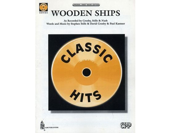 7671 | Wooden Ships - Recorded by Crosby, Stills and Nash - Original Sheet Music Edition
