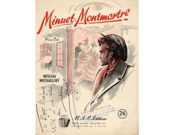 7731 | Minuet Montmartre - Piano Solo
