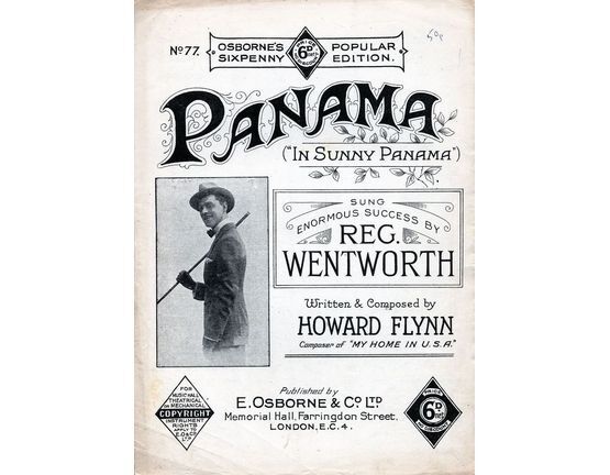 7759 | Panama (In Sunny Panama) - Featuring Reg. Wentworth