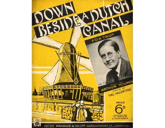 7768 | Down Beside a Dutch Canal - Arthur Young