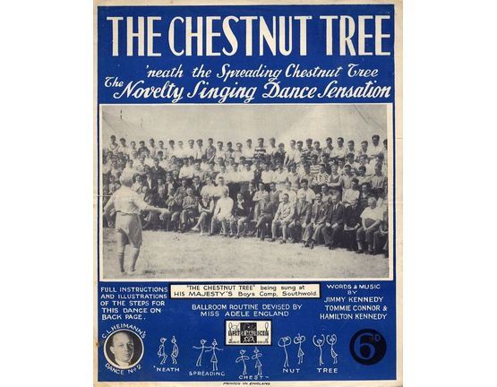 7770 | The Chestnut Tree - The novelty singing Dance sensation - With Full instructions & illustrations of the steps for this dance