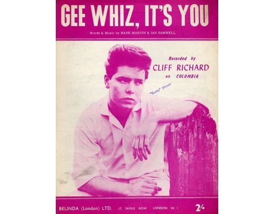 7772 | Gee Whiz, It's You - Recorded by Cliff Richard on Columbia