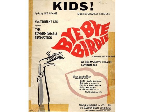 7779 | Kids! - From The Edward Padula Production "Bye Bye Birdie" at Her Majesty's Theatre London