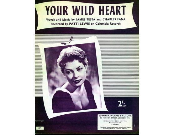 7779 | Your Wild Heart - Patti Lewis - Song
