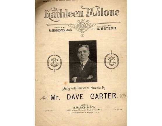 7788 | Kathleen Malone - Song featuring Mr. Dave Carter