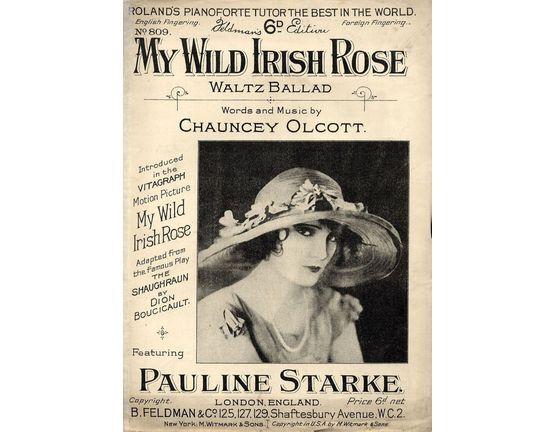 7791 | My Wild Irish Rose - Song - Featuring Pauline Starke