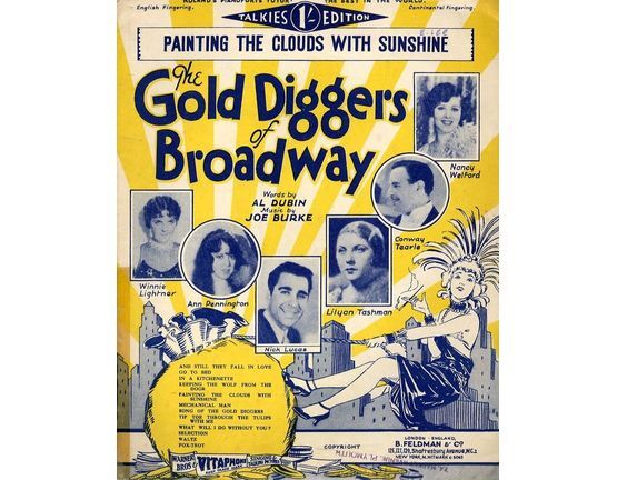 7791 | Painting the Clouds with Sunshine - "The Gold Diggers of Broadway"