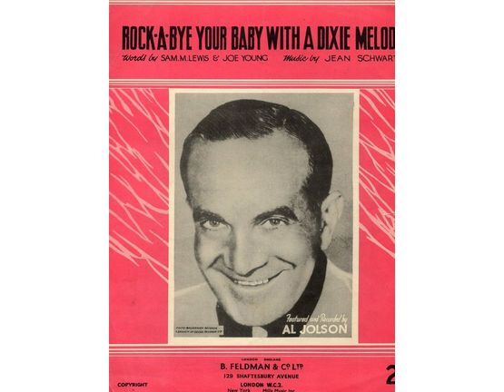 7791 | Rock a bye your baby with a dixie melody -  featuring Al Johnson