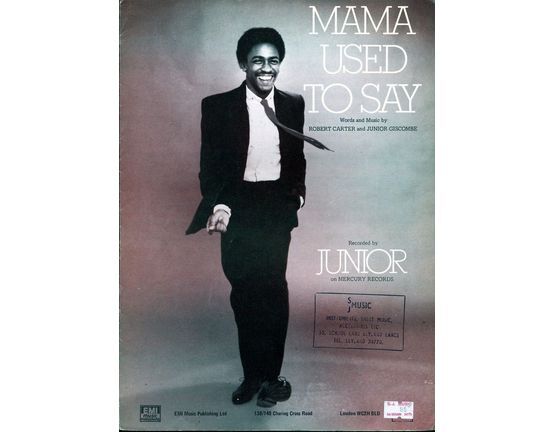 78 | Mama used to say - Recorded by Junior on mercury records