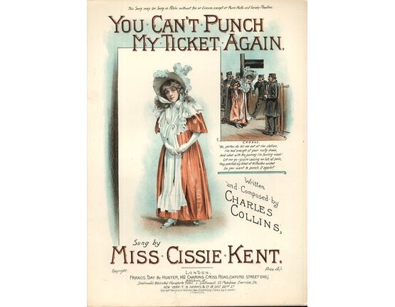 7805 | You Can't Punch my Ticket Again - Sung by Miss Cissie Kent