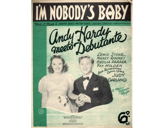 7807 | Im Nobodys Baby - Featuring Judy Garland and mickey Rooney in "Andy Hardy Meets Debutante"