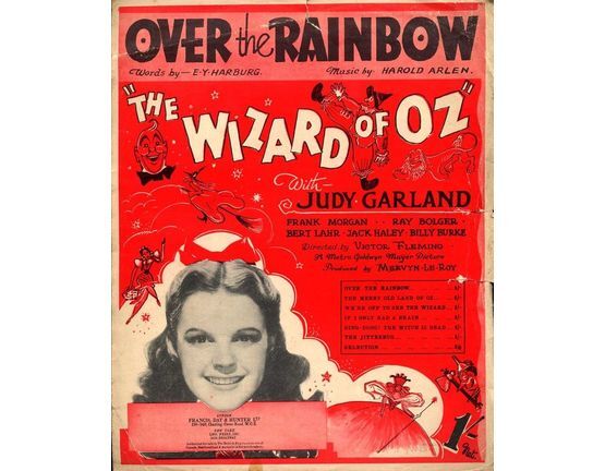 7807 | Over the Rainbow from "The Wizard of Oz" - As performed by Judy Garland