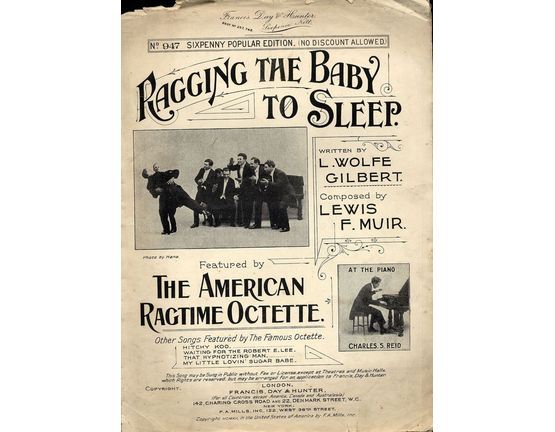 7807 | Ragging The Baby To Sleep - Featuring The American Ragtime Octette and Charles S Reid