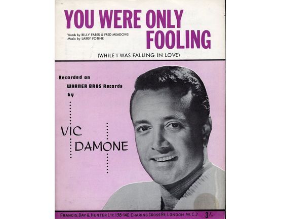 7807 | You Were Only Fooling (While I was falling in love) as performed by Vic Damone