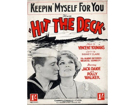 7808 | Keepin' Myself For You - From "Hit The Deck" - Featuring Jack Oakie and Polly Walker