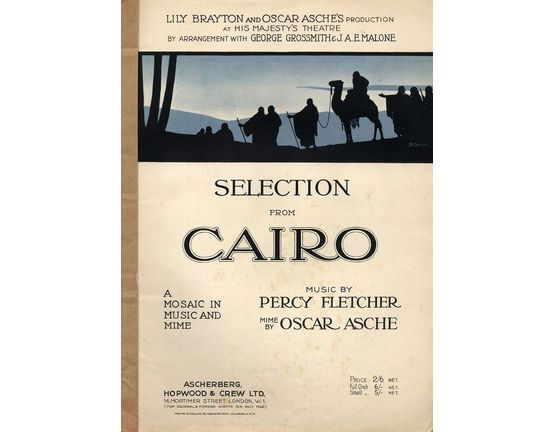 7809 | Cairo - A Mosaic in Music and Mime - Piano Selection