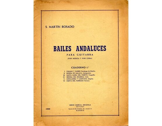 7815 | Bailes Andaluces - For Guitar