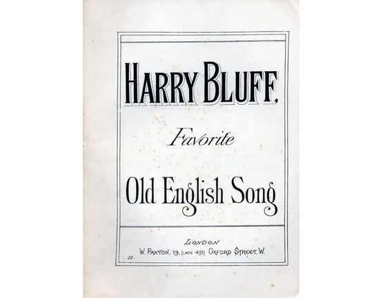 7816 | Harry Bluff - Song