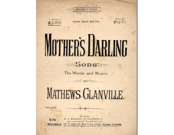 7825 | Mother's Darling - Song
