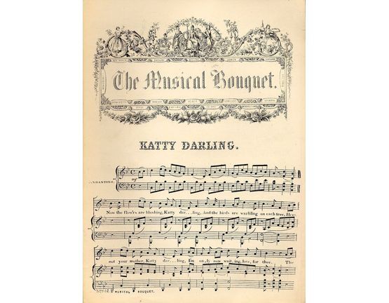 7843 | Katty Darling - Musical Bouquet No. 247 - Song for Piano and Voice