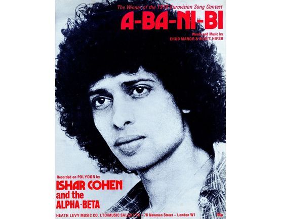 7849 | A Ba Ni Bi - Featuring Ishar Cohen and the Alpha Beta - The Winner of the 1978 Eurovision Song Contest