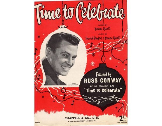 7857 | Time to Celebrate - Featured by Russ Conway on His Columbia L.P "Time to Celebrate"