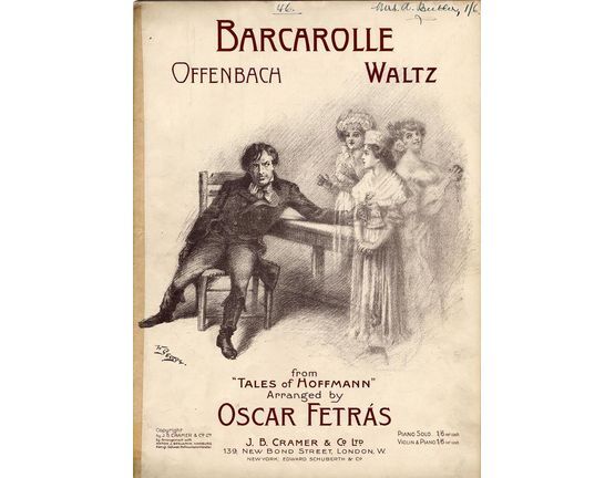 7862 | Baracarolle - Waltz on motives from Offenbach's Opera ''Les Contes D'Hoffmann'' - Op. 128