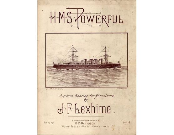 7899 | H. M. S. Powerful - Overture Caprice for Pianoforte