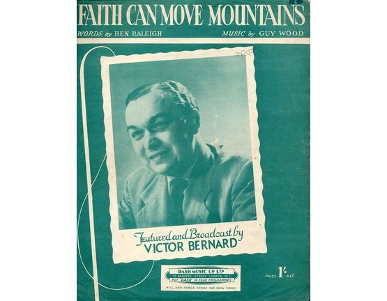 7907 | Faith Can Move Mountains - Victor Bernard