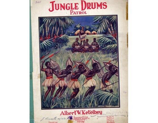 7914 | Jungle Drums Patrol - for piano