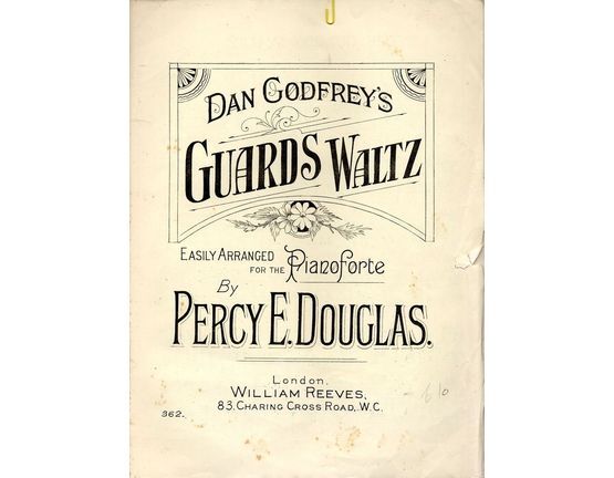 7942 | Dan Godfrey's Guards Waltz - Easily arranged for the Pianoforte