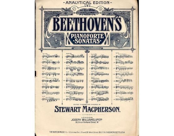 7964 | Beethoven Sonata - Op. 26 - No. 12 - Analytical Edition