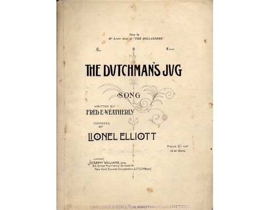 7964 | The Dutchman's Jug - Song in the Key of C Major for Lower Voice