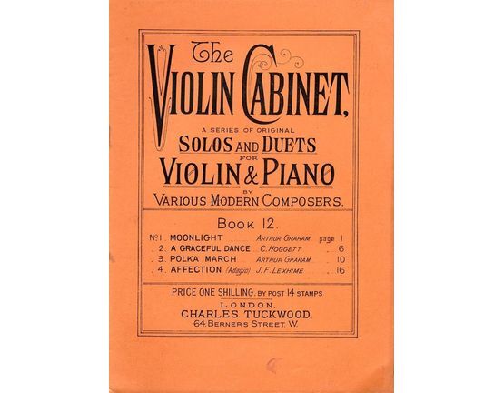 7965 | The Violin Cabinet - A series of Original Solos and Duets for Violin & Piano - Book 12
