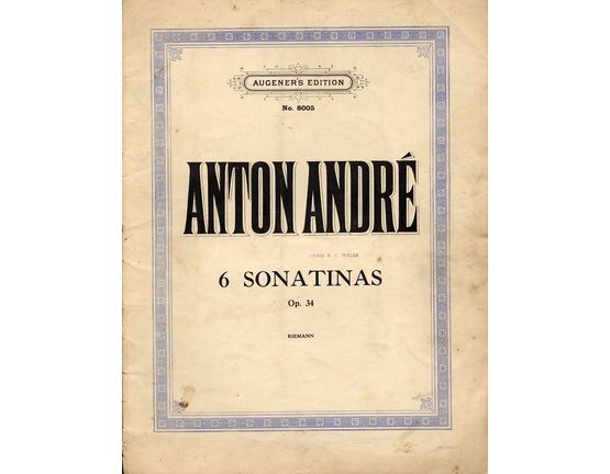 7977 | 6 Sonatinas - Op. 34 - Augeners Edition No. 8005