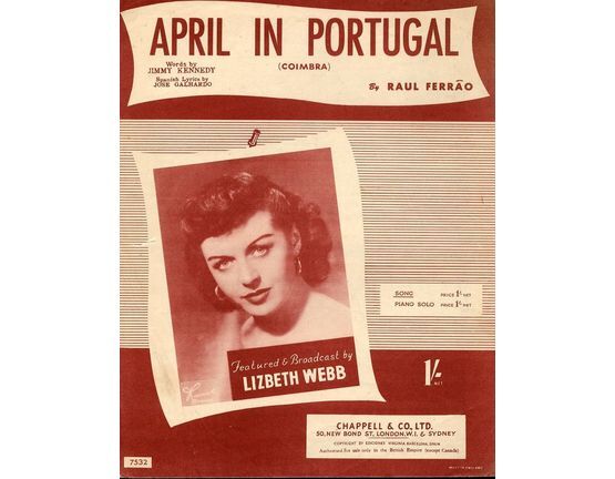 7979 | April in Portugal (Coimbra) - Song - Featuring Lizbeth Webb