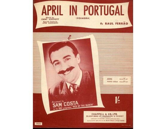 7979 | April in Portugal (Coimbra) - Song - Featuring Sam Costa