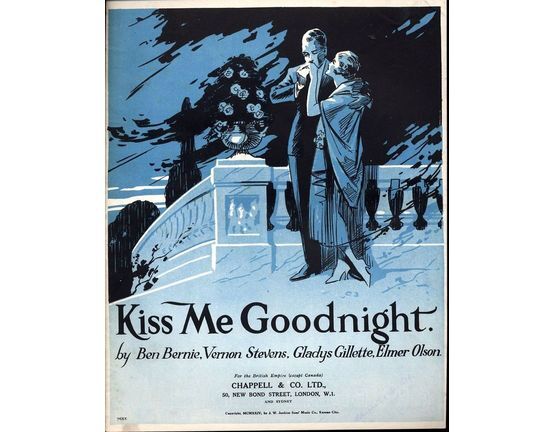 7979 | Kiss me Goodnight - Song with Piano accompaniment