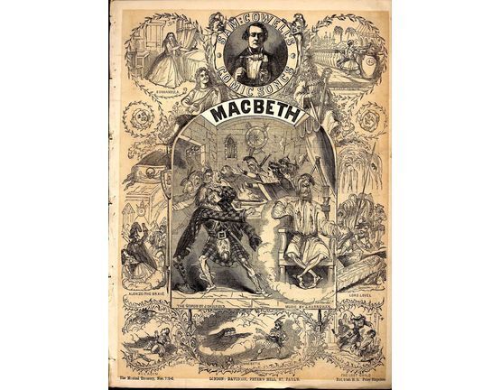 7997 | Macbeth - The Musical Treasury No.s's 7/5-6 - Sam Cowells Comic Songs Series