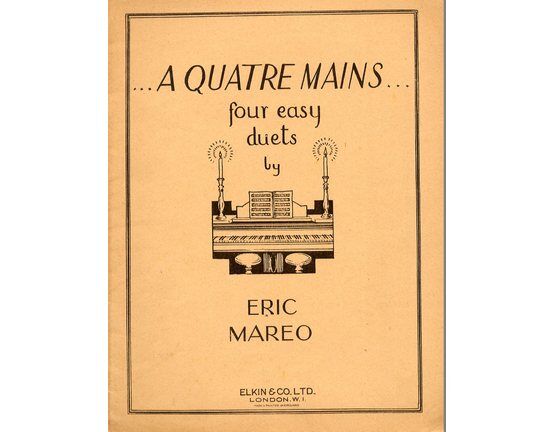 8023 | A Quatre Mains - Four Easy Duets
