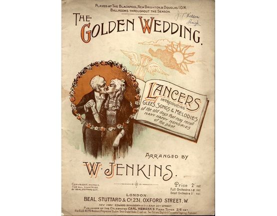 8026 | The Golden Wedding - Lancers introducing Glees, Songs and Melodies of the old days that may recall many happy memories of the past - Played at the Bla