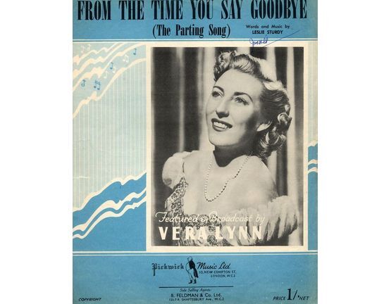 8044 | From the Time You Say Goodbye (The Parting Song) - Featured & Recorded by Vera Lynn