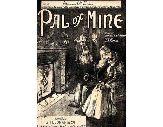 8068 | Pal of Mine - Song - Feldmans 6d Edition No. 72