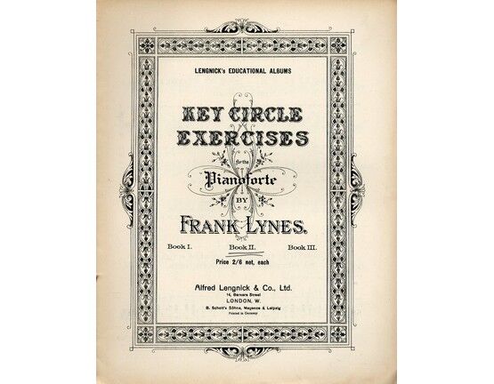 8069 | Key Circle Exercises for the Pianoforte - Book 2 - Lengnick's Educational Albums