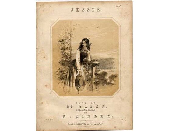 8077 | Jessie - Sung by Mr Allen, to whom it is Inscribed